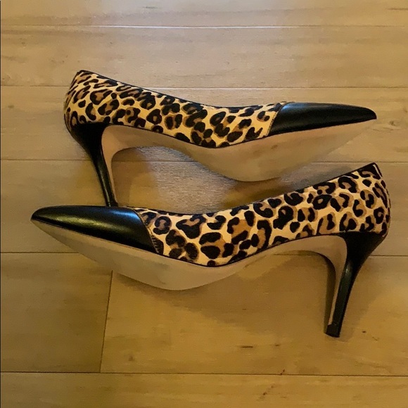 NEW Cole Haan Highline Cap Toe High Heel Calf Hair - Picture 9 of 16